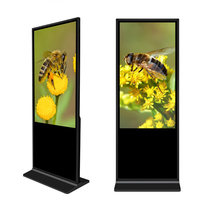 55 inch Floor Standing Touch Screen Advertising Kiosk