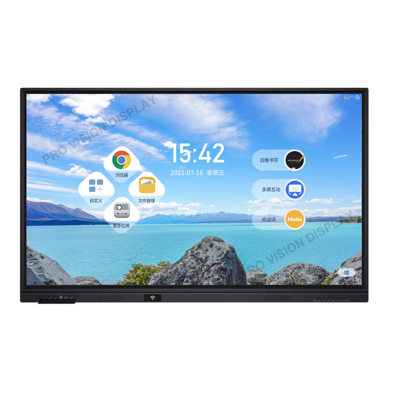 55 inch Educational Interactive plana panel ostentationem